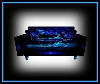 Blue Dragon couch