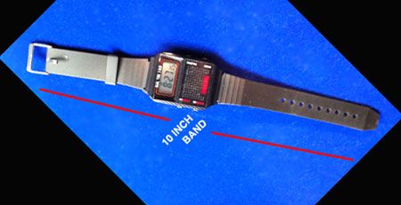 Talking Watch Button Layout