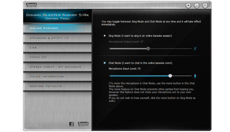 sound blaster audigy rx