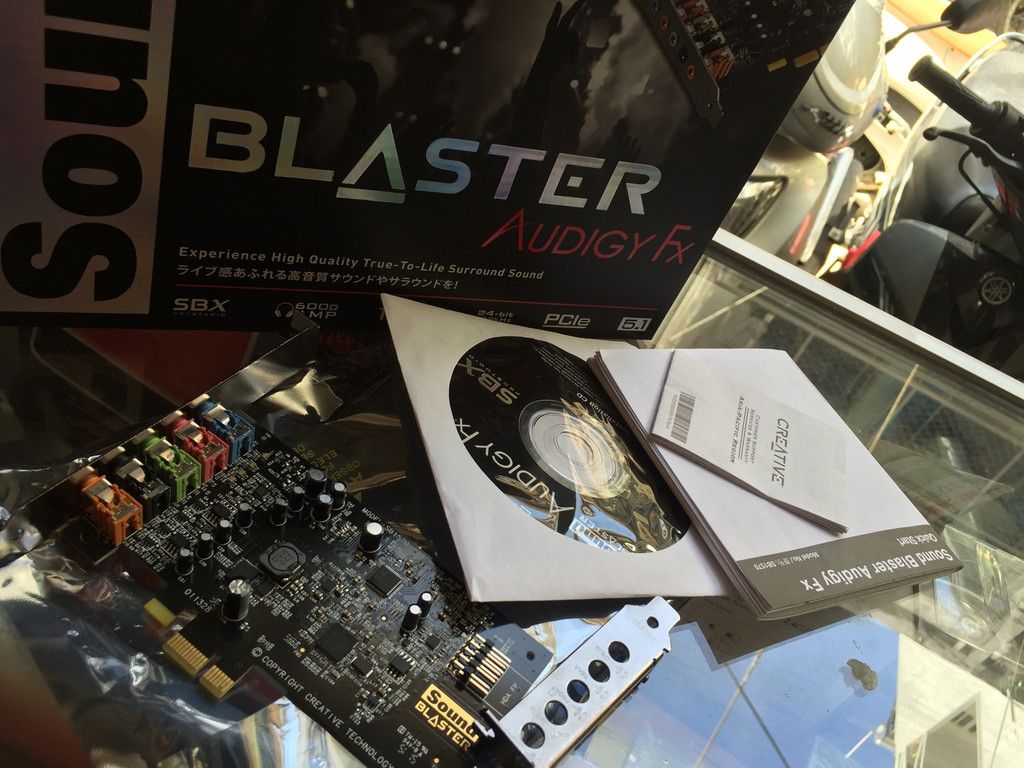sound blaster audigy rx