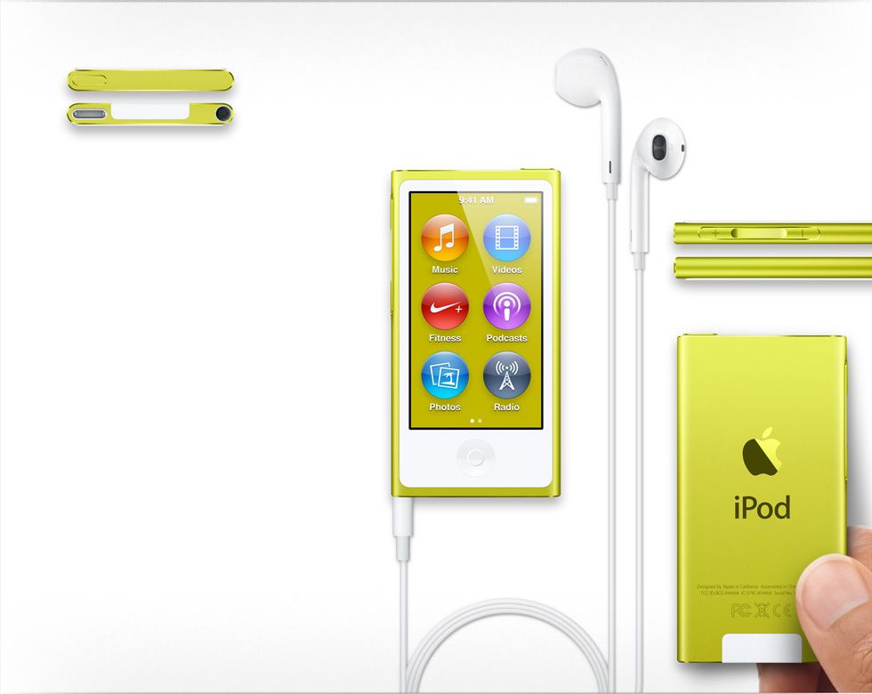 ipod yellow