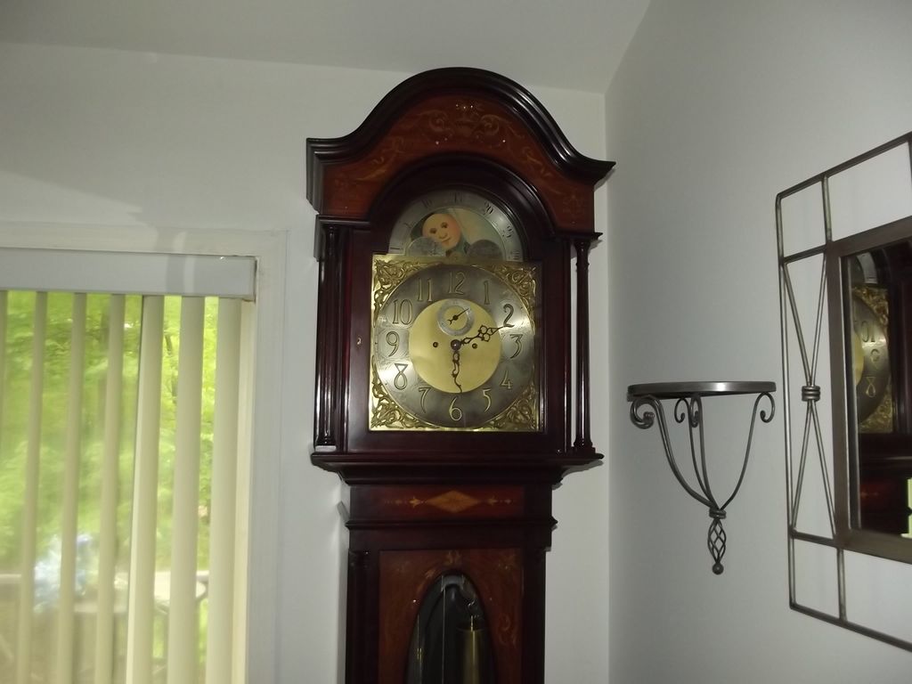 Rare Exquisite Regina Chime Clock Hall Clock Grandfather Clock Regina