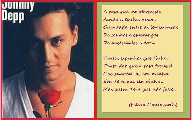 Johnny Depp,rose