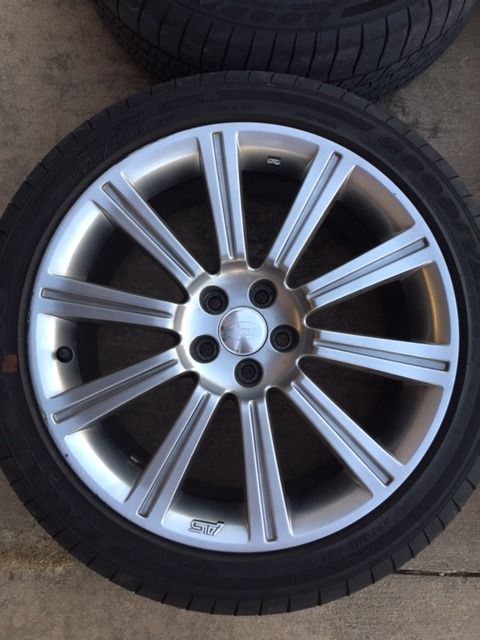 SOLD: JDM Forester STI Wheels and Tires - Subaru Forester ...