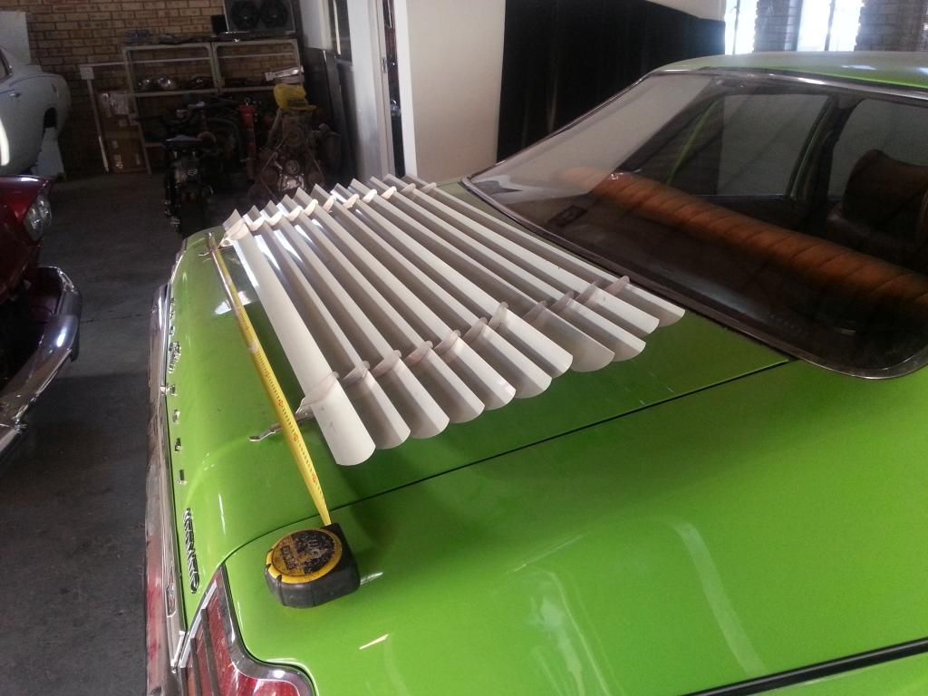 Rear window slats African Muscle Cars Forum