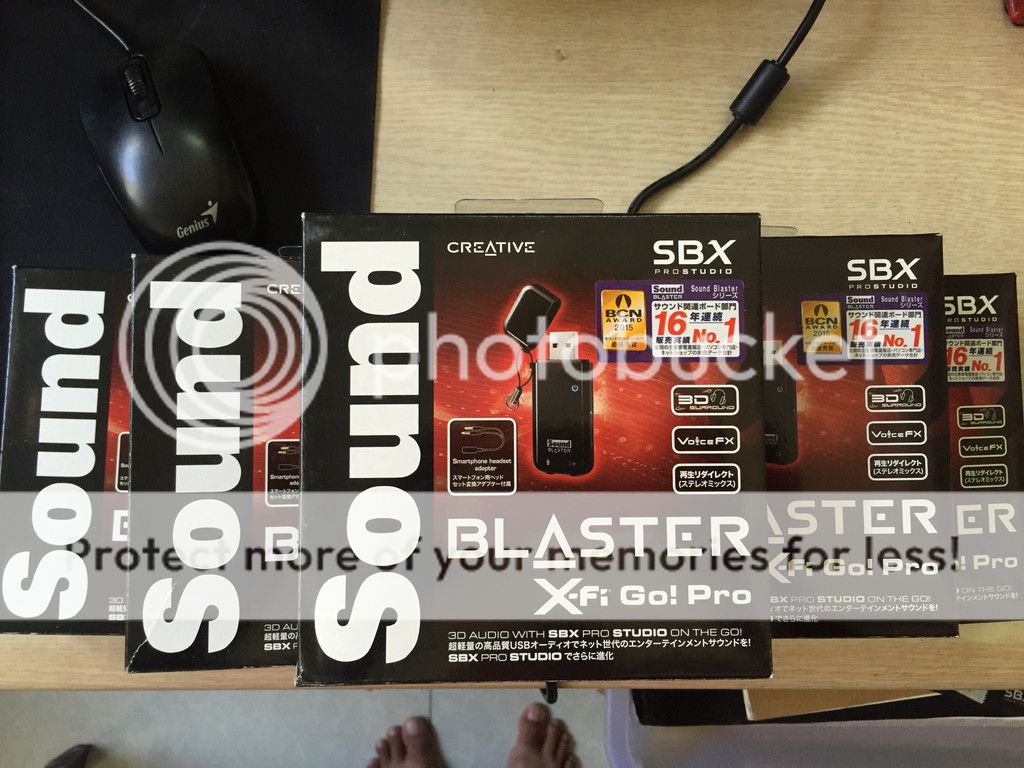 creative sound blaster x-fi go!pro sb1290