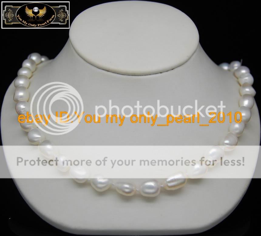 MPNatural white baroque pearl necklaces&bracelets 925s  